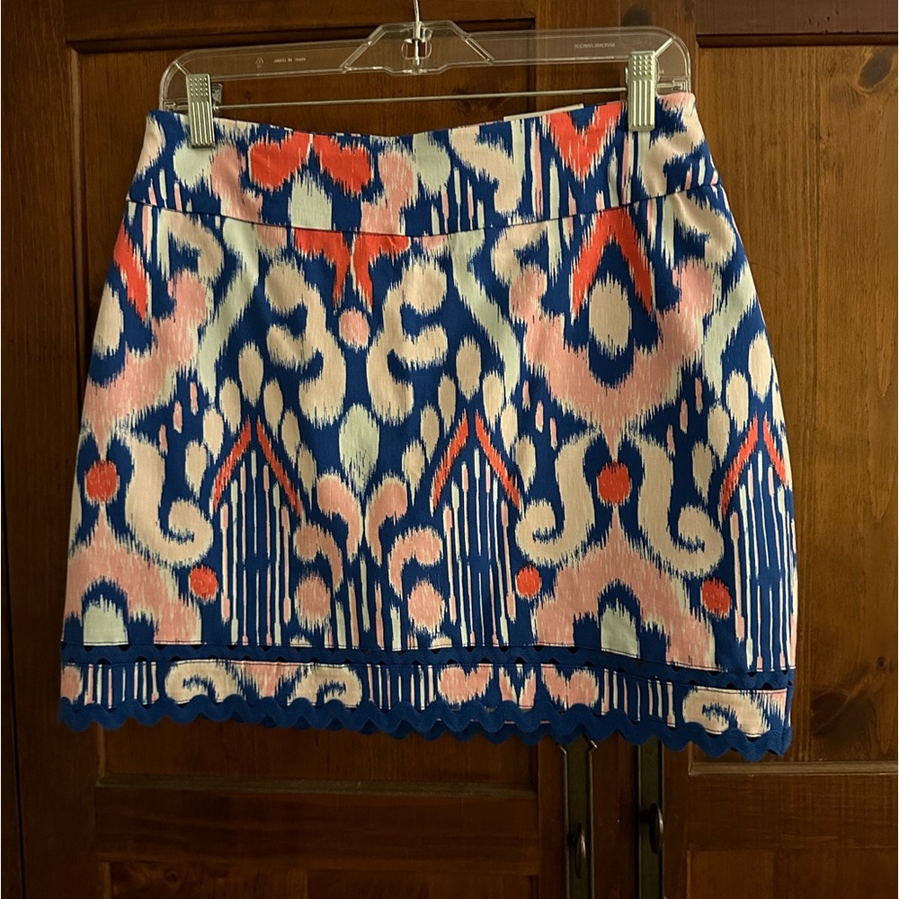Crown and Ivy Skort Size 4 Pink Blue NWT
